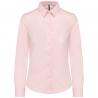 Camisa oxford manga larga mujer