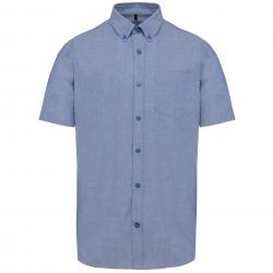 Camisa oxford manga corta hombre