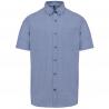 Camisa oxford manga corta hombre