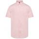 Camisa oxford manga corta hombre Ref.TTK535-OXFORD ROSA PALIDO