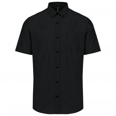 Camisa oxford manga corta hombre