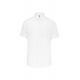 Camisa micro sarga no-plancha manga corta hombre Ref.TTK539-BLANCO