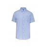 Camisa micro sarga no-plancha manga corta hombre