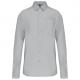 Camisa popelina manga larga hombre Ref.TTK541-NIEVE GRIS