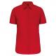 Camisa popelina de polialgodón manga corta de fácil cuidado mujer Ref.TTK548-ROJO CLASICO