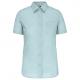 Camisa popelina de polialgodón manga corta de fácil cuidado mujer Ref.TTK548-MENTA DE HIELO