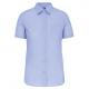 Camisa popelina de polialgodón manga corta de fácil cuidado mujer Ref.TTK548-CIELO BRILLANTE
