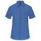 Camisa popelina de polialgodón manga corta de fácil cuidado mujer Ref.TTK548-COBALT BLUE