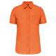 Camisa popelina de polialgodón manga corta de fácil cuidado mujer Ref.TTK548-NARANJA