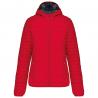Chaqueta acolchada y ligera con capucha mujer