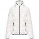 Chaqueta acolchada y ligera con capucha mujer Ref.TTK6111-BLANCO