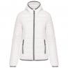 Chaqueta acolchada y ligera con capucha mujer