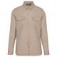 Camisa safari manga larga hombre Ref.TTK590-BEIGE