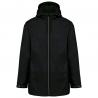 Chaqueta con capucha y forro de micropolar - unisex