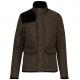 Chaqueta acolchada rombos hombre Ref.TTK6126-VERDE MUSGO/NEGRO