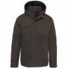Parka con capucha