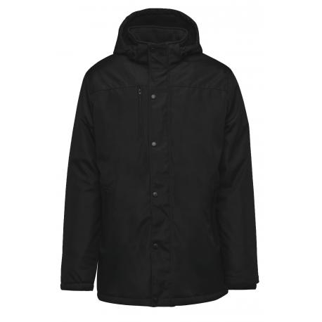 Parka con capucha extraíble