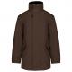 Parka acolchada hombre Ref.TTK677-CHOCOLATE