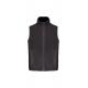 Chaleco con forro polar unisex Ref.TTK679-GRIS OSCURO/NEGRO