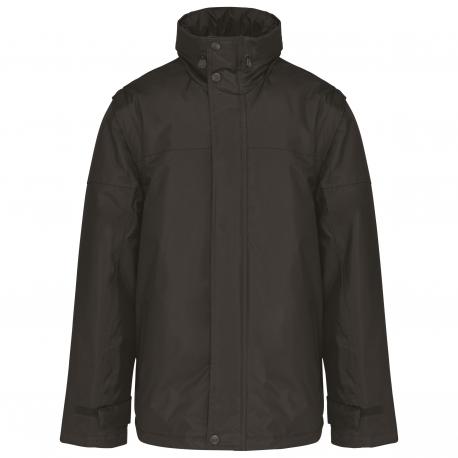 Cazadora con mangas amovibles hombre