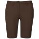 Bermuda chino mujer Ref.TTK751-CHOCOLATE