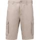 Bermuda ligera multibolsillos para hombre Ref.TTK755-BEIGE