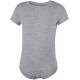 Body manga corta bebé Ref.TTK831-GRAY DE OXFORD