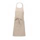 Delantal poliéster/algodón con bolsillo Ref.TTK890-ANGORA 