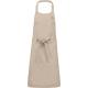 Delantal algodón sin bolsillos Ref.TTK895-BEIGE 