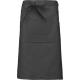 Delantal largo poliéster/algodón Ref.TTK897-GRIS OSCURO 