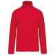 Chaqueta micropolar con cremallera unisex Ref.TTK9102-RED