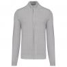 Chaqueta de punto con cremallera hombre