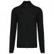 Chaqueta de punto con cremallera hombre Ref.TTK961-NEGRO