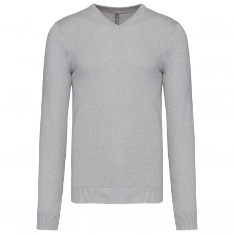 Jersey cuello de pico hombre