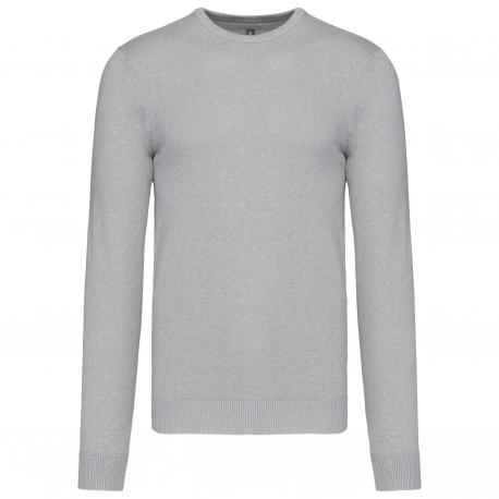 Jersey cuello redondo manga larga hombre