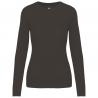 Jersey cuello redondo manga larga mujer