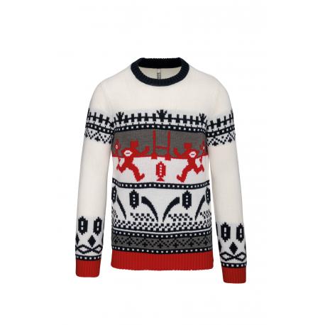 Jersey de navidad con diseño rugby
