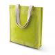 Bolsa shopper de yute con asas de algodón Ref.TTKI0221-VERDE LIMA 