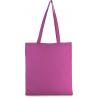 Bolsa de algodón personalizada con asas largas 130g/m2