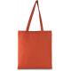 Bolsa de algodón personalizada con asas largas 130g/m2 Ref.TTKI0223-NARANJA QUEMADA 