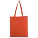 Bolsa de algodón personalizada con asas largas 130g/m2 Ref.TTKI0223-NARANJA PICANTE 