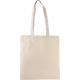 Bolsa de compras clásica de algodón 100% orgánico Ref.TTKI0262-NATURAL 