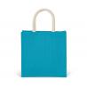 Bolsa estilo tote de tela de yute, modelo grande