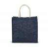 Bolsa estilo tote de tela de yute, modelo grande