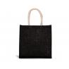 Bolsa estilo tote de tela de yute, modelo grande