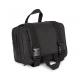 Neceser en material reciclado con doble compartimento Ref.TTKI0370-NEGRO 