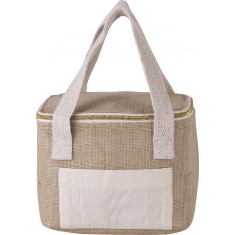 Bolsa isotérmica de yute - modelo pequeño