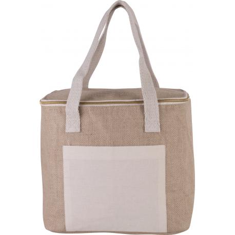 Bolsa isotérmica de yute - modelo mediano