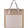 Bolsa isotérmica de yute - modelo grande