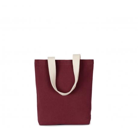 Bolsa shopper reciclada con fondo plano